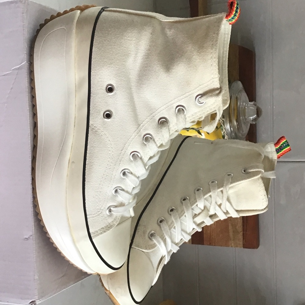 Madden Girl white High-Top Sneakers